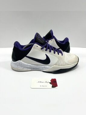 Nike Zoom Kobe 5 ‘Inline’ (386429 101) Shoes Size: 10 M
